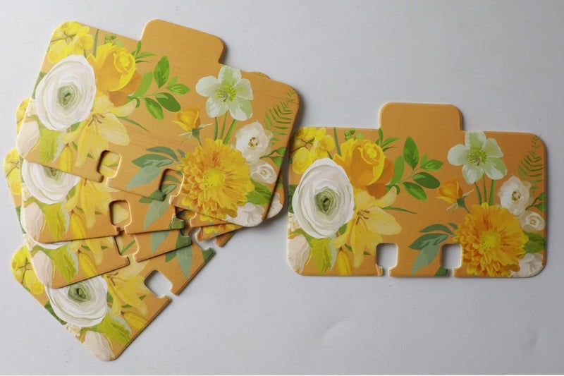 2FY2SW Fileyeye 4 inchx 2.6 inchRotary File Card Refills Dividers for Rolodex (C-Dividers) - Image 4